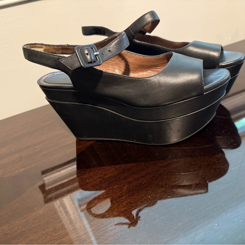 Marni Black Platform Shoes